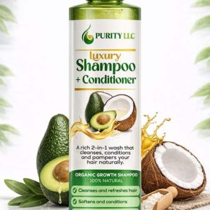 Home luxury shampoo + conditioner